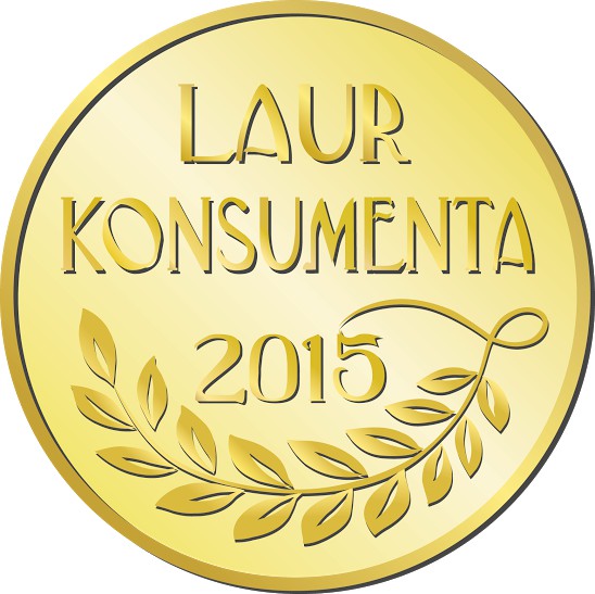Lody Bonano z godłem Złoty Laur Konsumenta 2015