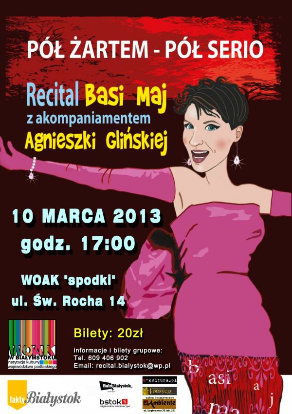 Pół żartem - pół serio. Recital solowy Basi Maj
