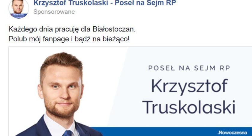 Działacz znalazł się w sieci…