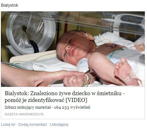 Nowy wirus na Facebooku
