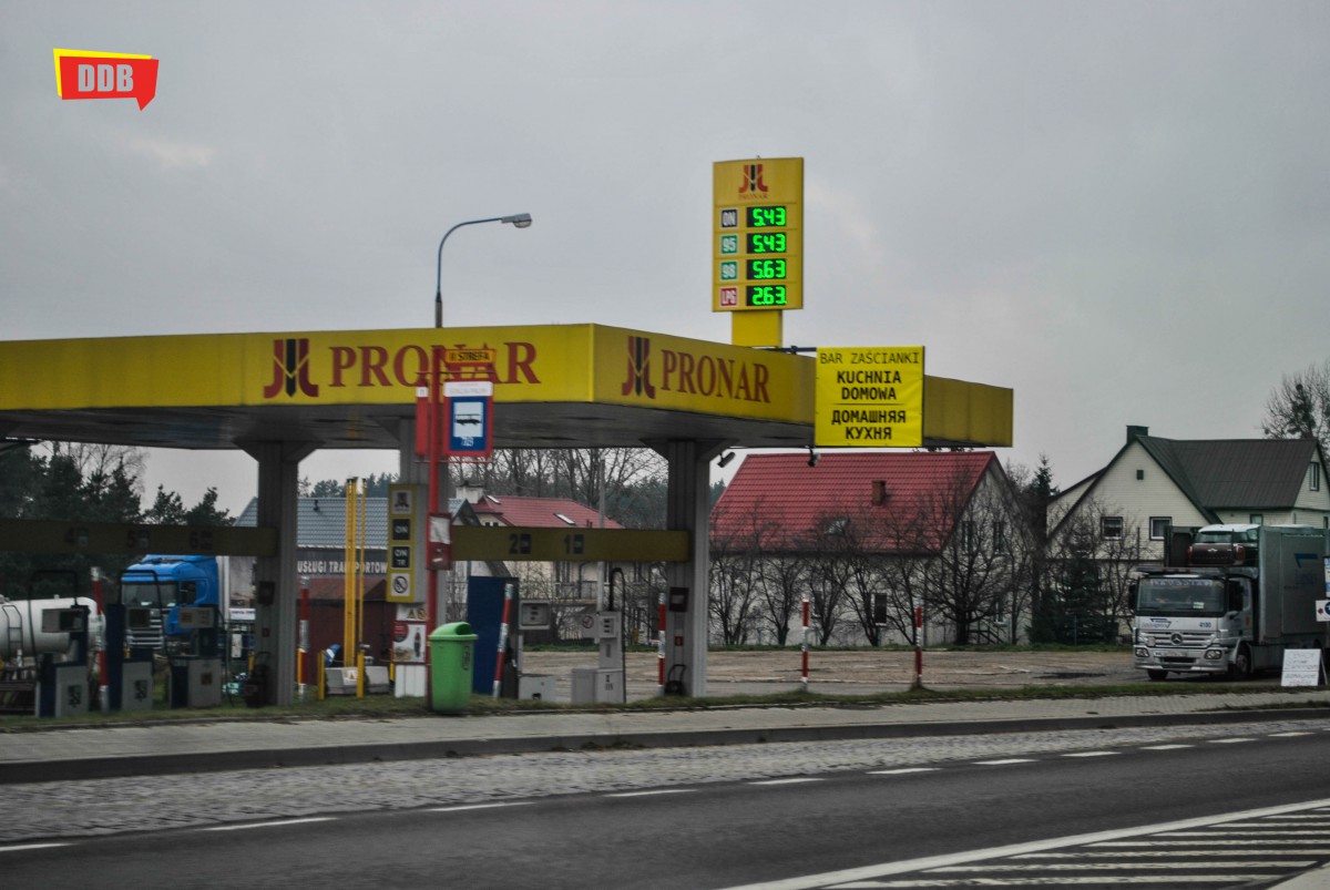 Paliwo trochę się nie zgadza