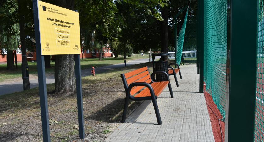 Pojawiło się kolejne małe boisko w mieście. Jest przy Pogodnej