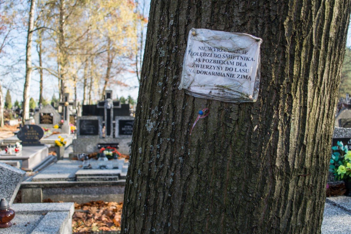 Do cmentarza w Karakulach musi dojeżdżać autobus