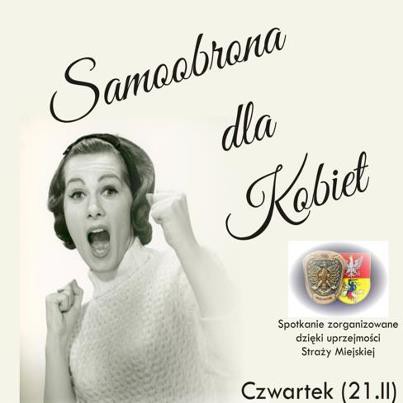 Bezpłatny kurs samoobrony dla kobiet
