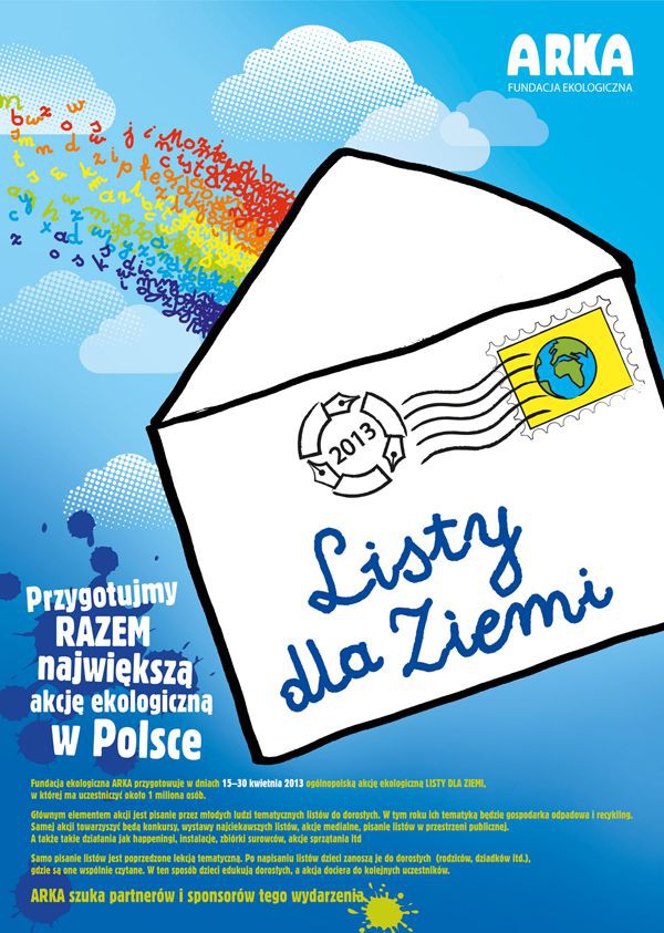 Napisz list do ziemi