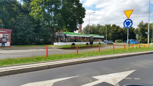 Miejscami miasto nam się korkuje