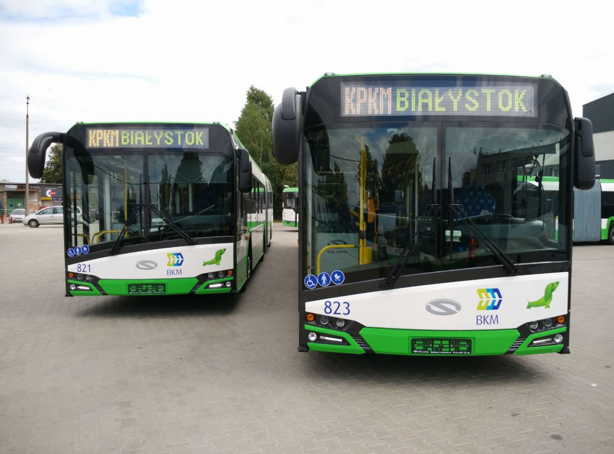 Nowe autobusy w Białymstoku