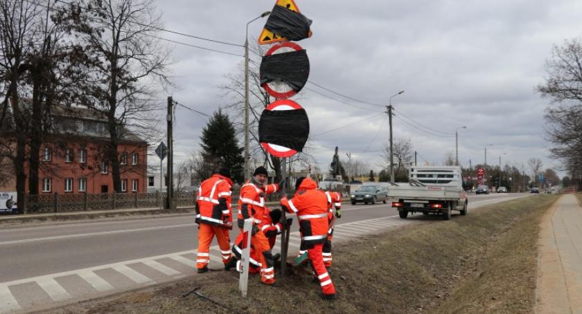 W Mońkach trwa przebudowa odcinka głównej drogi