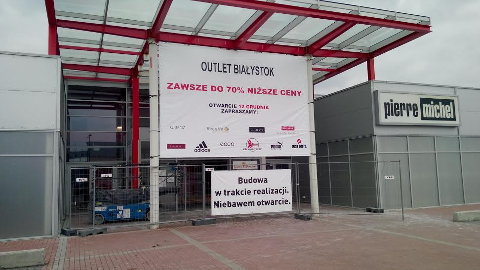 Outlet wkrótce otworzy swe podwoje