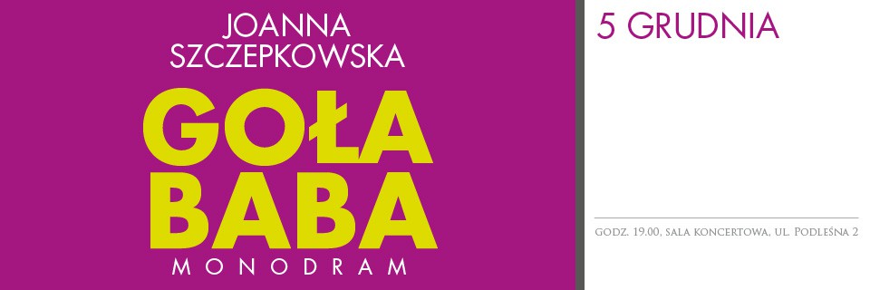 Goła baba w Filharmonii