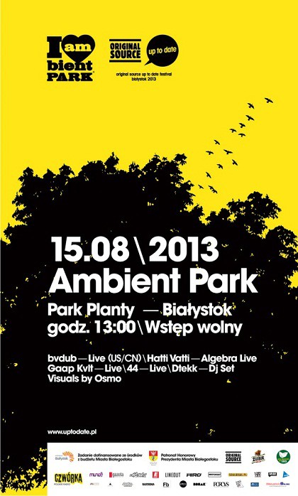 Ambient rozbrzmi w parkowych alejach 