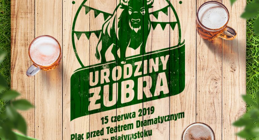 Białystok będzie kolejny raz obchodził urodziny Żubra