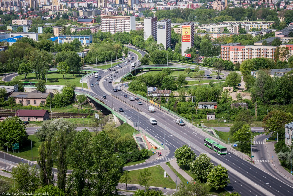 Białystok to jedno z najmniej zakorkowanych polskich miast