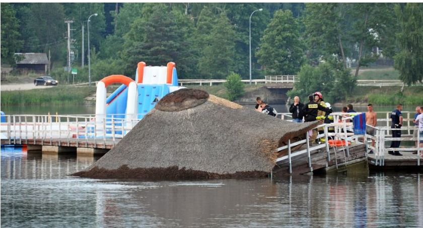Sprawą zawalenia się molo zajmie się białostocka prokuratura