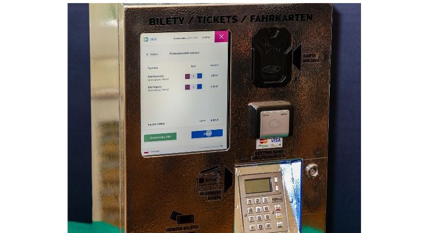 W autobusach miejskich będą biletomaty. Ale gotówką za bilety nie zapłacimy
