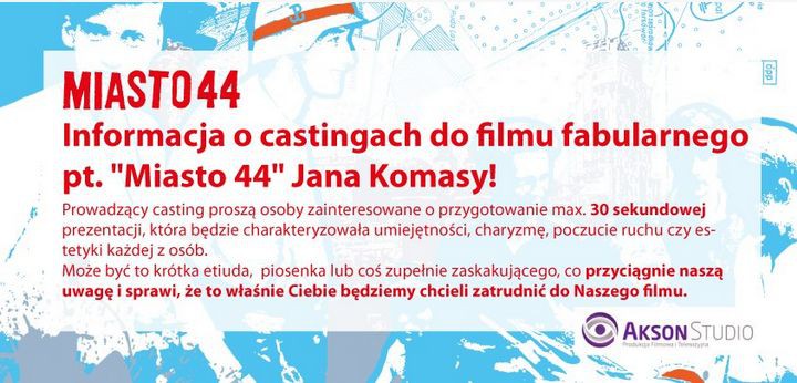 Dziś w Białymstoku casting do filmu 