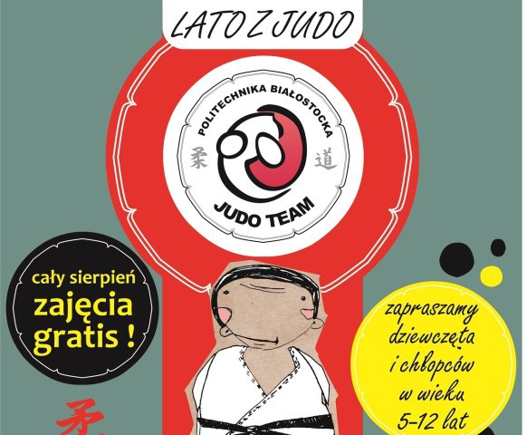Zapisz dziecko na bezpłatne zajęcia rekreacyjne judo. Start w sierpniu
