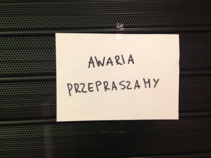 Awaria zasilania w Alfie