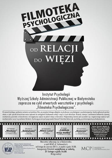 „Filmoteka psychologiczna” – bezpłatne warsztaty psychologiczne