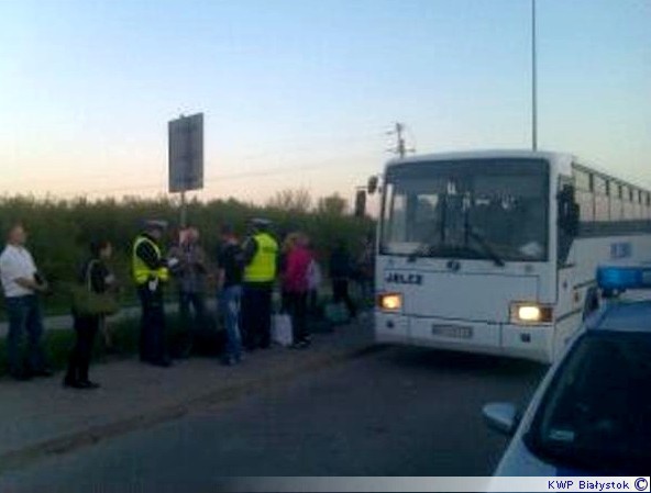 Przewoził nadliczbową liczbę pasażerów