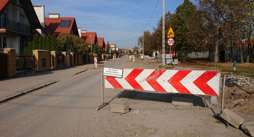 Utrudnienia na ul. Brzechwy mają potrwać tylko do końca roku