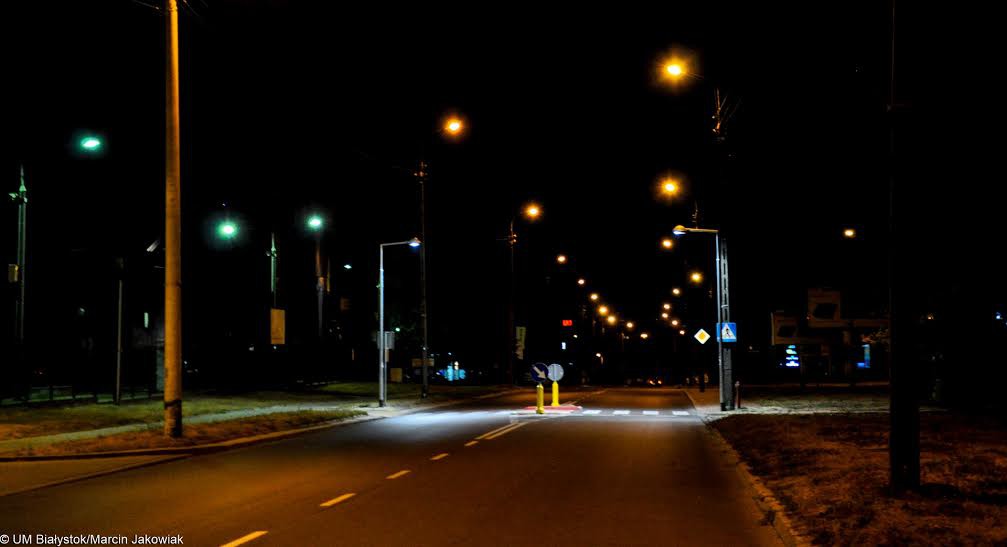 Bezpieczniejsze przejścia dla pieszych, bo doświetlone