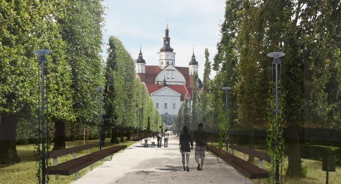Ogród Saski w Supraślu będzie uboższy o 40 drzew i bogatszy o 100 nowych