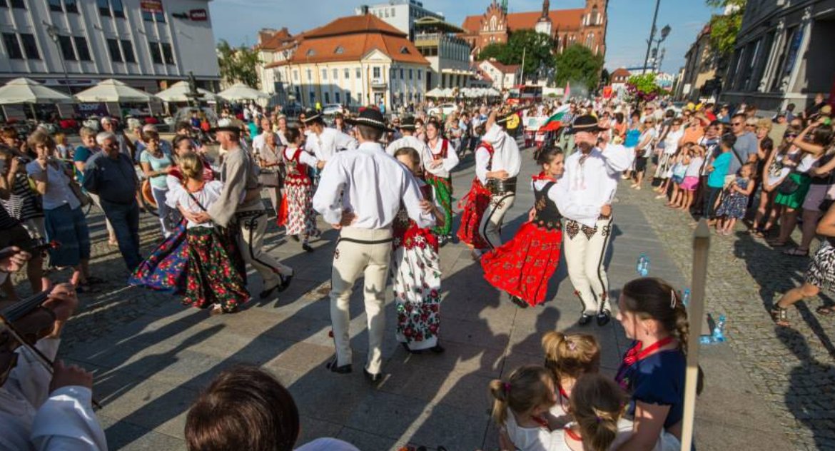 Podlaska Oktawa Kultur zagra, zaśpiewa i zatańczy na Rynku Kościuszki
