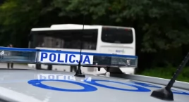 Autokar z dziećmi jadącymi na mecz zatrzymany przez kibiców Łomży