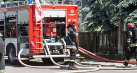 Strażacy w weekend wyjeżdżali kilkukrotnie do różnych pożarów