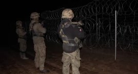 Cudzoziemcy z terytorium Białorusi znów zaatakowali polskie służby 