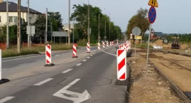 Do końca kwietnia będą występowały utrudnienia w ruchu na ulicy Ciołkowskiego w Białymstoku