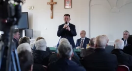 Mariusz Błaszczak na Podlasiu. Nie ma zgody na podział Polski na „A” i „B”
