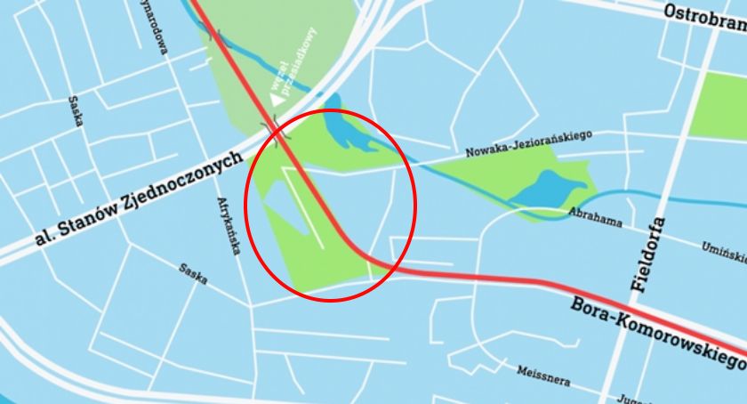 Przez drogę o której nikt nie wiedział wytną setki drzew na Gocławiu
