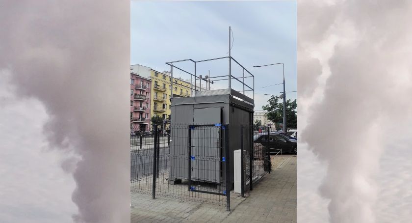 Stacja monitoringu powietrza stanęła przy ul. Grochowskiej