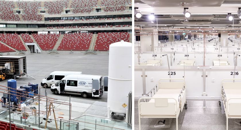 Szpital Narodowy w weekend z gotowością operacyjną [NOWE ZDJĘCIA]