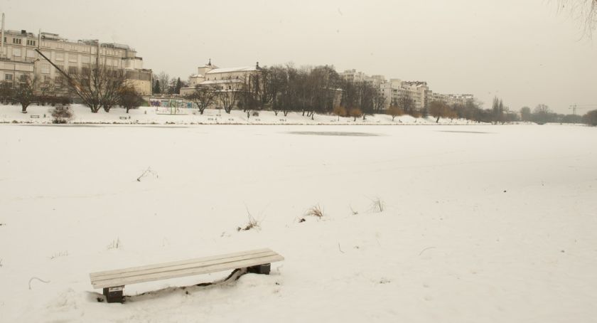 Park Skaryszewski zimową porą. Sezon 2021 [ZDJĘCIA]