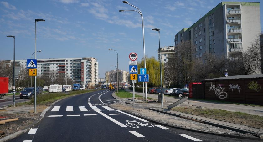 Meissnera częściowo z nowym asfaltem. W weekend kolejne prace