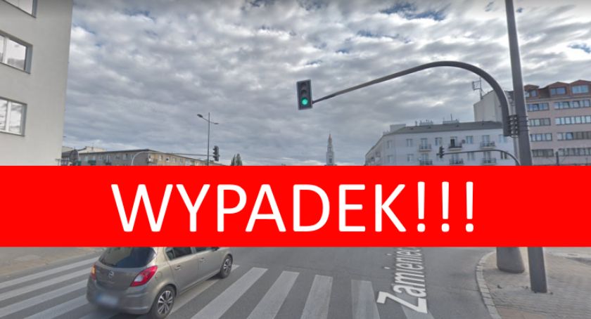 Groźny wypadek na skrzyżowaniu Grochowska Zamieniecka