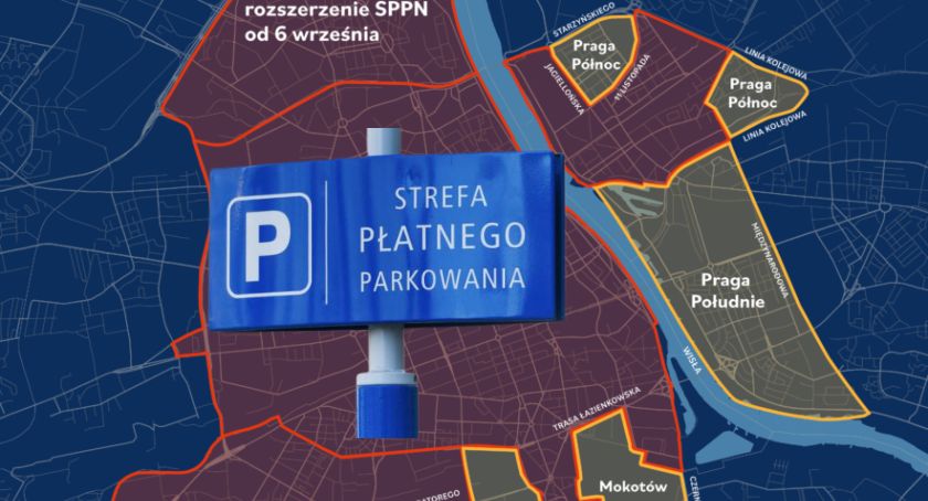 Strefa płatnego parkowania na Saskiej Kępie i Kamionku [SONDA]
