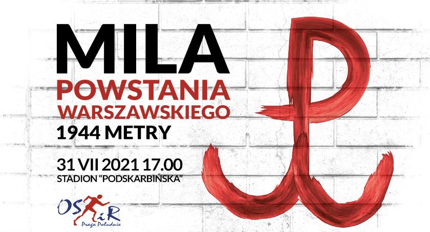 Mila Powstania Warszawskiego na Stadionie Podskarbińska