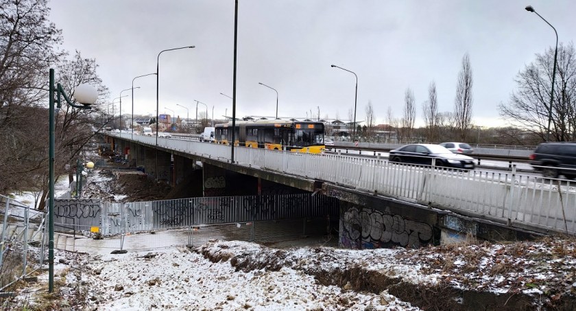 Remont wiaduktów Trasy Łazienkowskiej przy parku Agrykola [ZDJĘCIA]