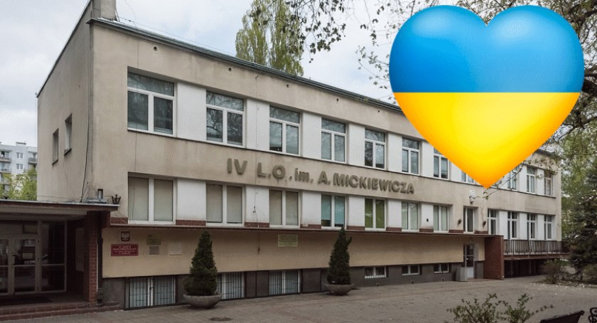 Sztab pomocy dla Ukrainy w IV LO im. Mickiewicza