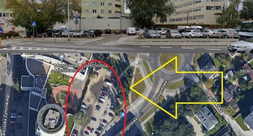 Płacz i płać czyli koniec bezpłatnego parkowania przy Poligonowej