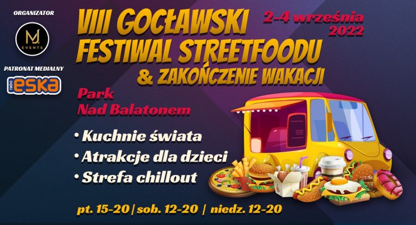 VIII Gocławski Festiwal StreetFoodu na zakończenie wakacji