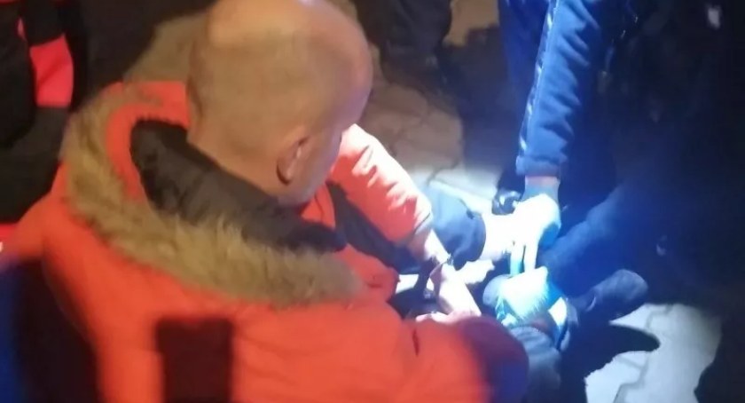 Pijany poszukiwany leżał przy Grochowskiej