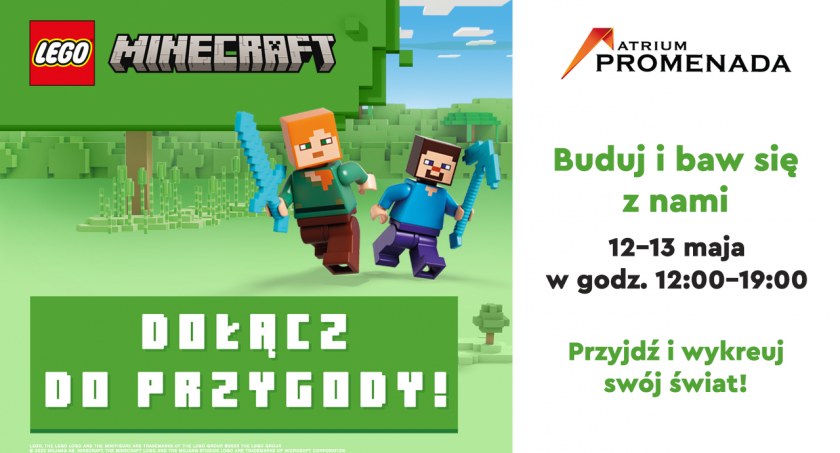 Nie ma lepszego połączenia niż Lego i Minecraft!