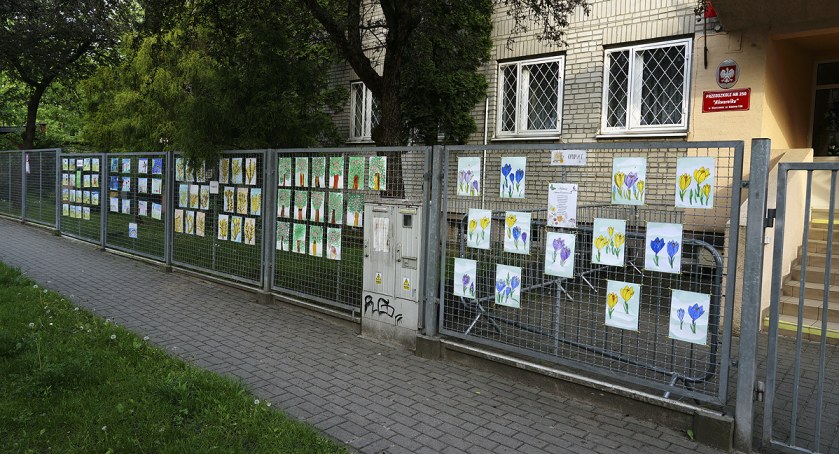 Piękna wystawa przy ulicy Kinowej