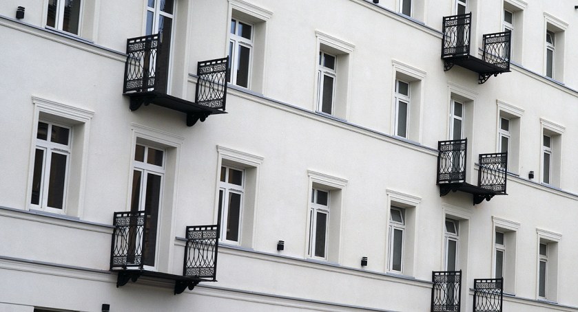 Balkony z ulicy Mińskiej