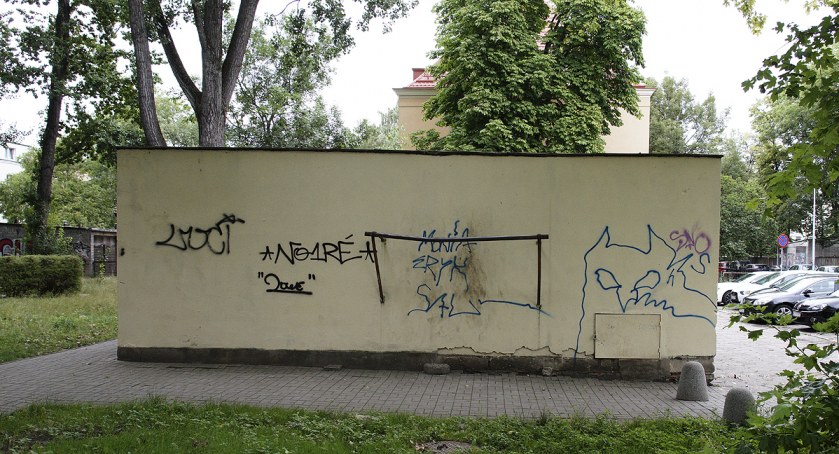 Tajemnicze urządzenie na Saskiej Kępie